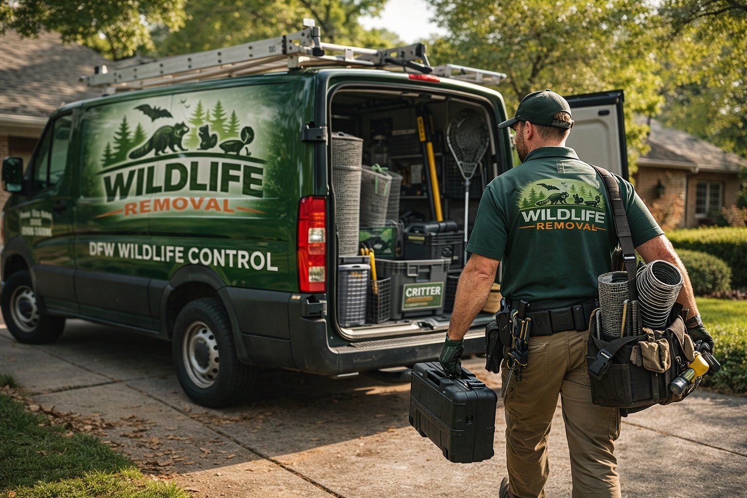 Technician Unloading